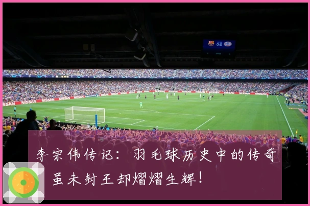 李宗伟传记：羽毛球历史中的传奇，虽未封王却熠熠生辉！
